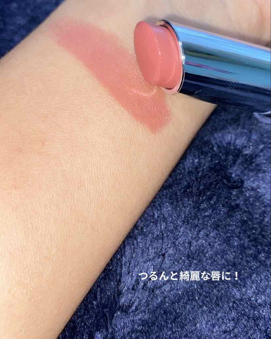 ラスティンググロスリップ/CEZANNE/口紅を使ったクチコミ(2枚目)