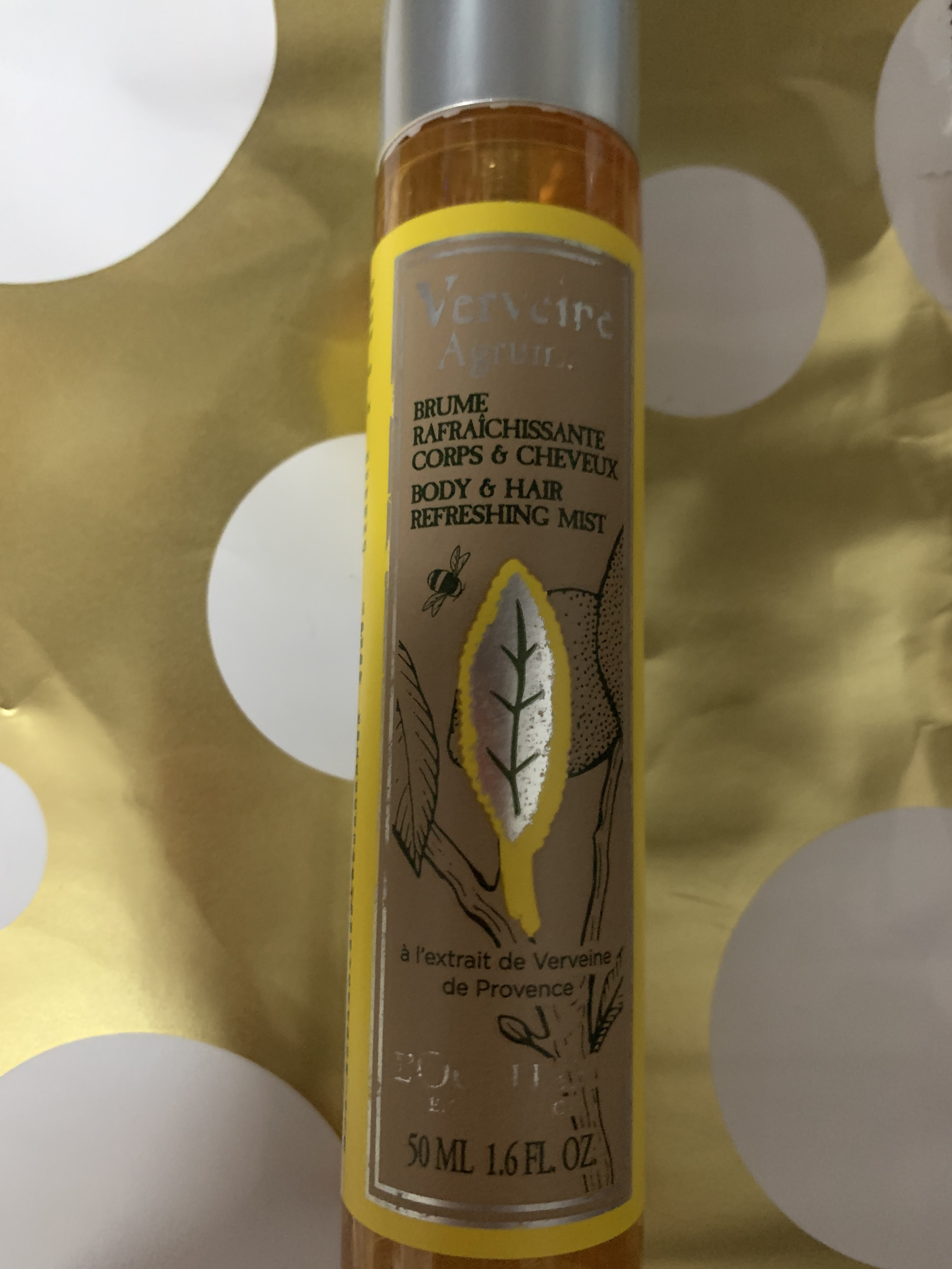 シトラスヴァーベナ ボディ＆ヘアミスト 2024/L'OCCITANE/香水(その他)を使ったクチコミ（1枚目）