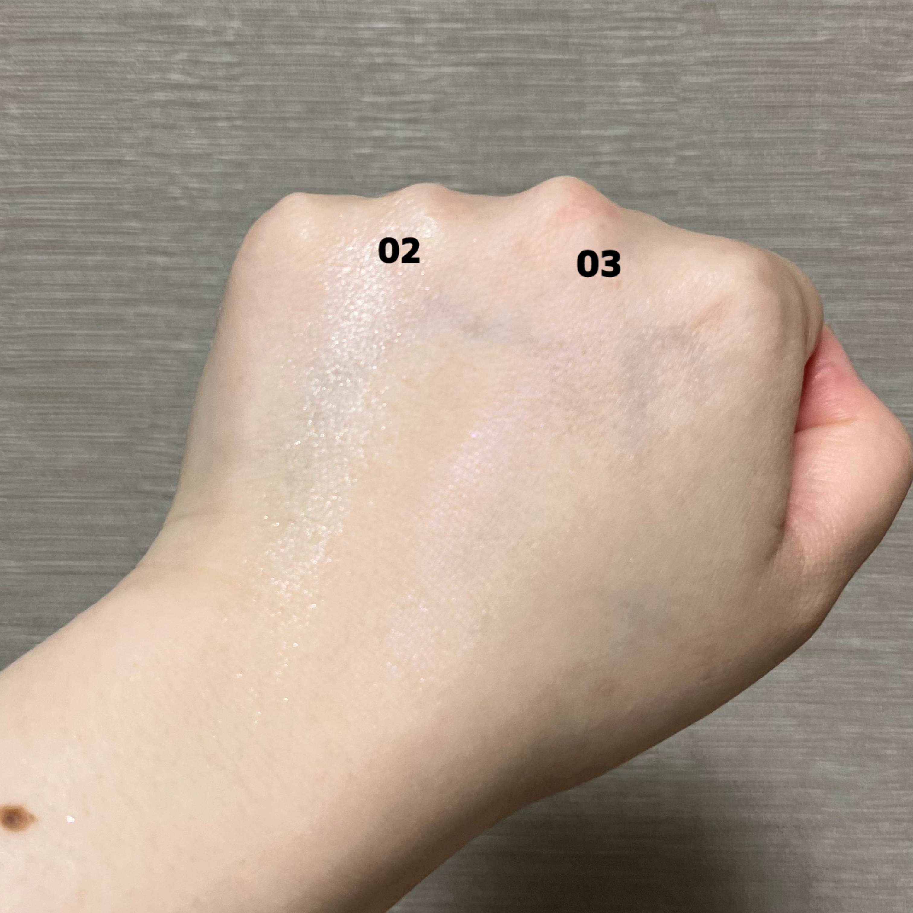 エレガンス アティミエル ヴェール/Elégance/プレストパウダーを使ったクチコミ（2枚目）