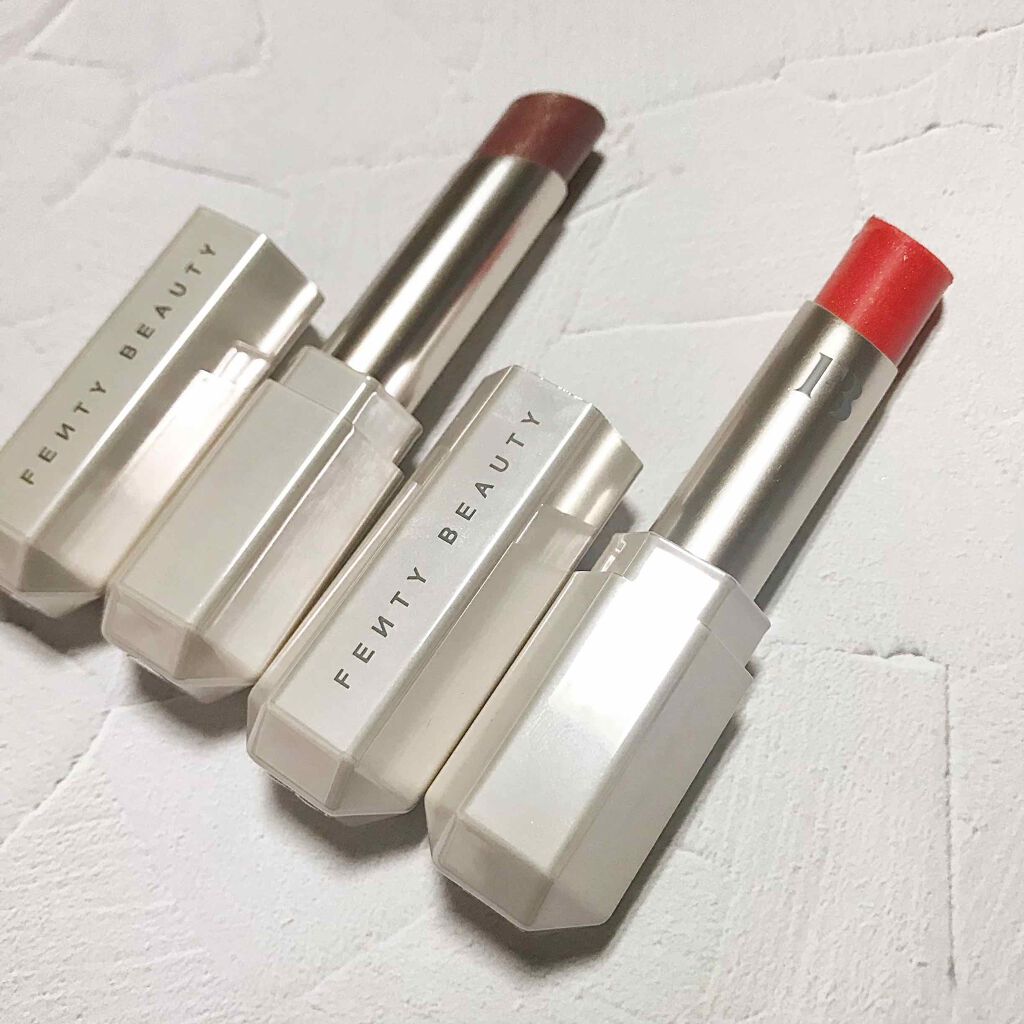 Fenty Beauty 新作リップスティック 口紅３色 Fenty Beauty 新作リップスティック 口紅3色 試してみた】fenty