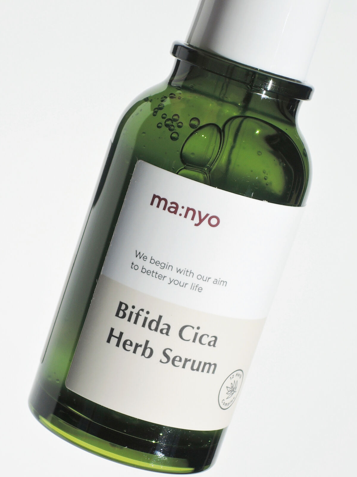 ビフィダシカハーブセラム/manyo/美容液を使ったクチコミ（3枚目）