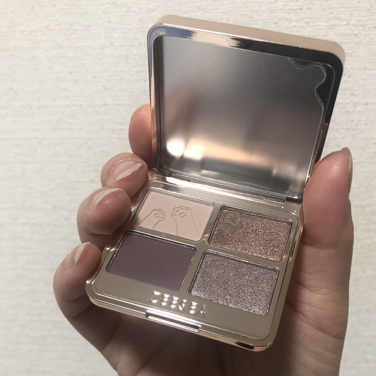 アニマルアイシャドウ(4シェード)/ZEESEA/アイシャドウパレットを使ったクチコミ（2枚目）