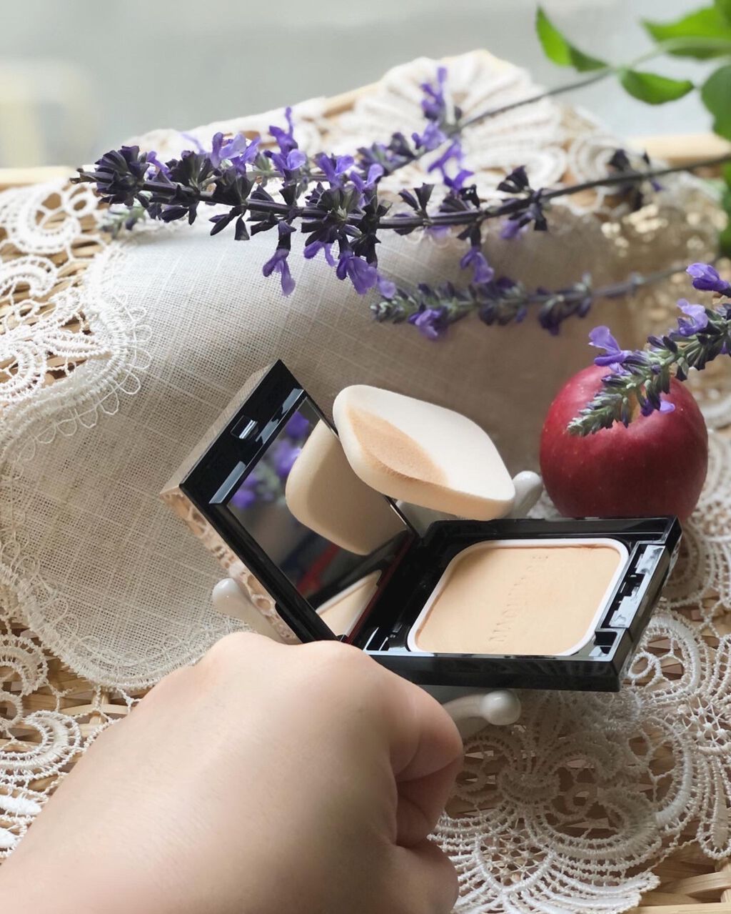 ドラマティックパウダリー EX/マキアージュ/パウダーファンデーションを使ったクチコミ(5枚目)