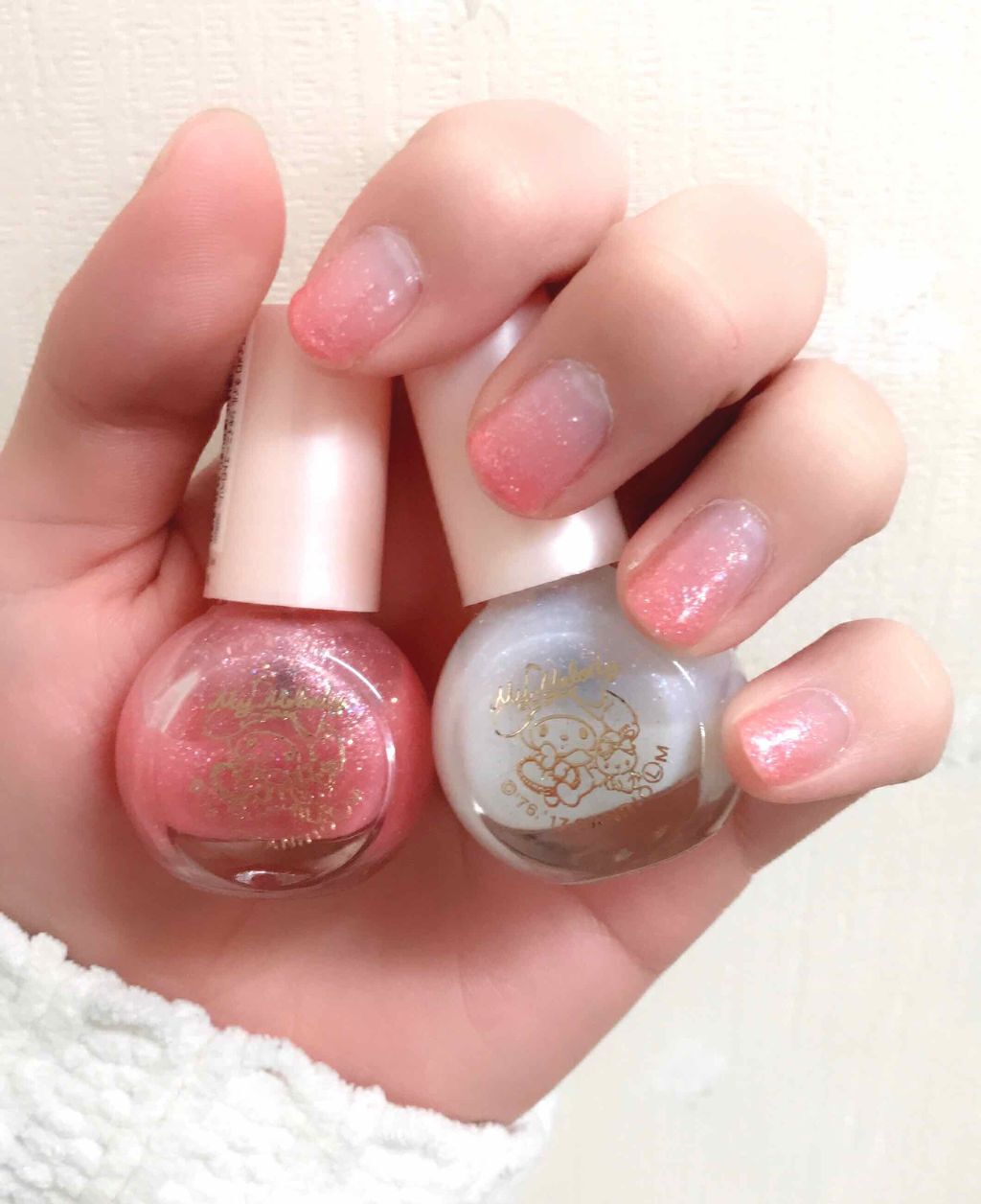 サンリオネイル/DAISO/マニキュアを使ったクチコミ(1枚目)