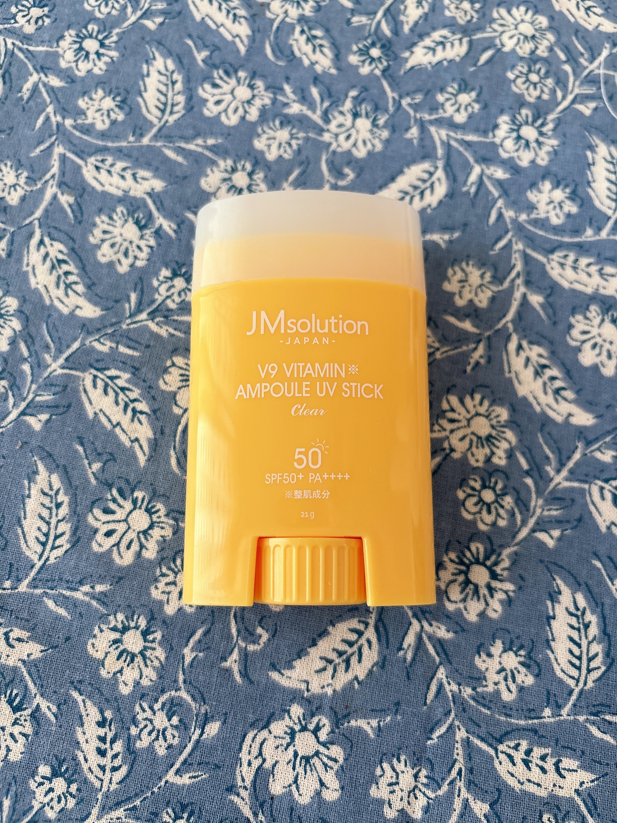 日焼け止めスティック V9ビタミンアンプルスティック CLEAR/JMsolution/日焼け止めスティックを使ったクチコミ（1枚目）