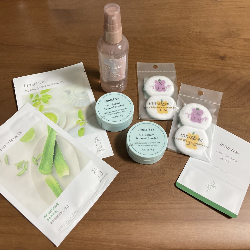 マイリアル スクイーズ マスクシート/innisfree/シートマスク・パックを使ったクチコミ（1枚目）