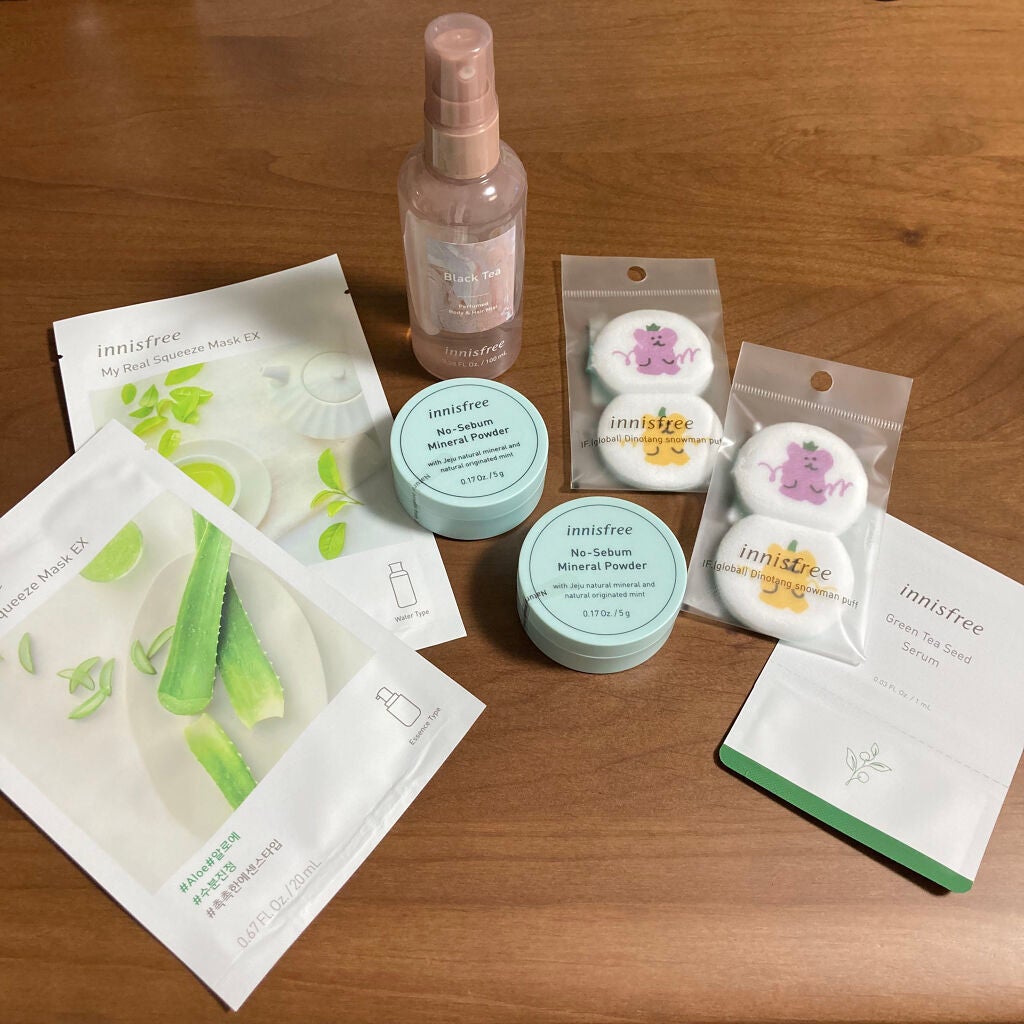 ノーセバム ミネラルパウダー/innisfree/ルースパウダーを使ったクチコミ(1枚目)