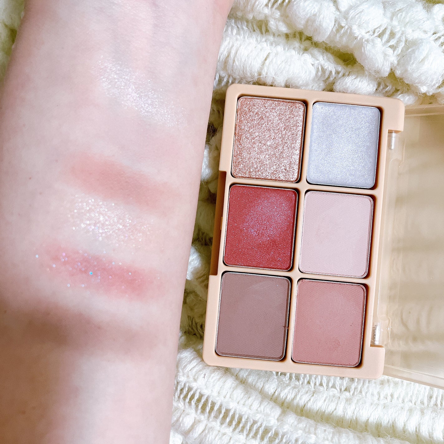 カクテルルーチェアイパレット/haomii/マルチパレットを使ったクチコミ(3枚目)