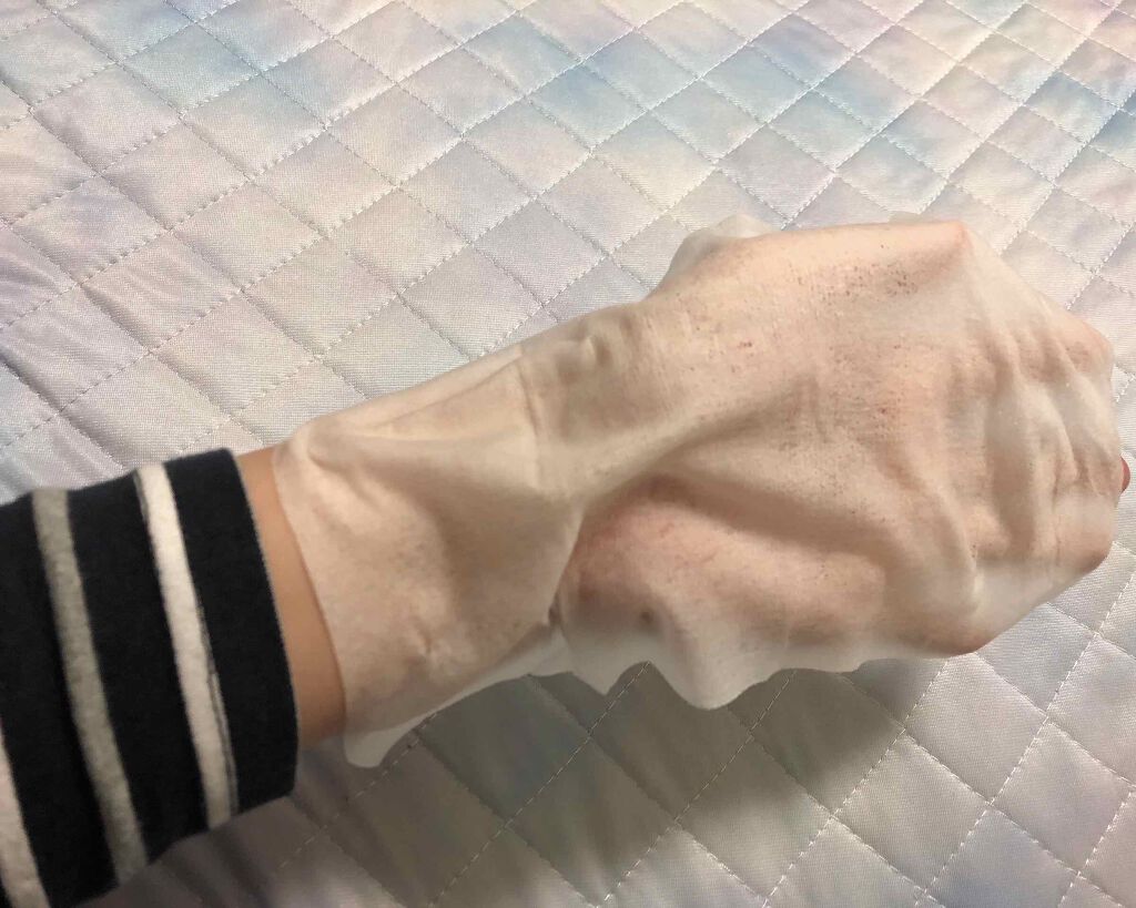 クレンジングコットン(ハニーマイルド)/ソフティモ/クレンジングシートを使ったクチコミ(4枚目)