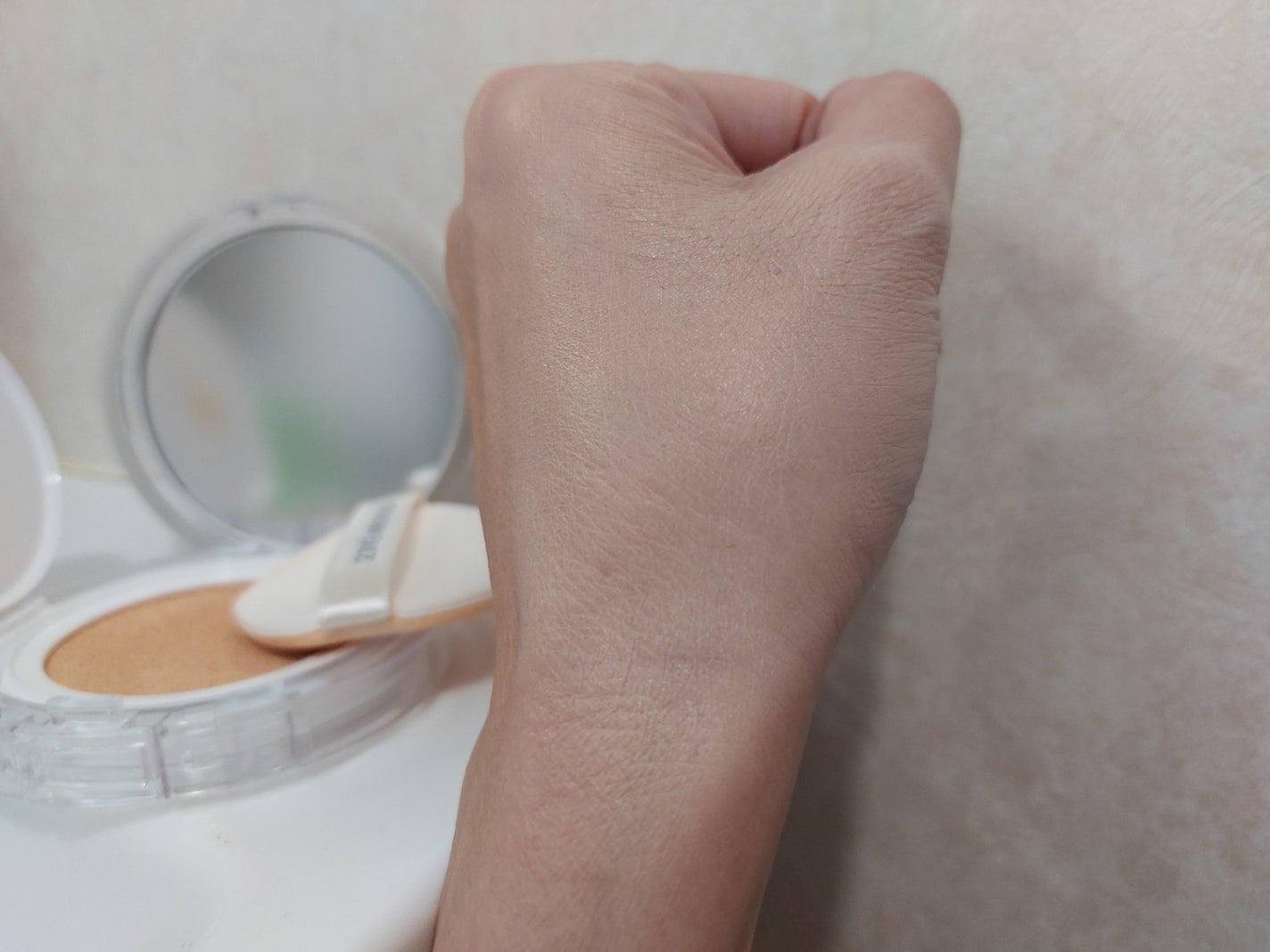 ハートリーフシーンカバークッション/23years old/クッションファンデーションを使ったクチコミ(4枚目)