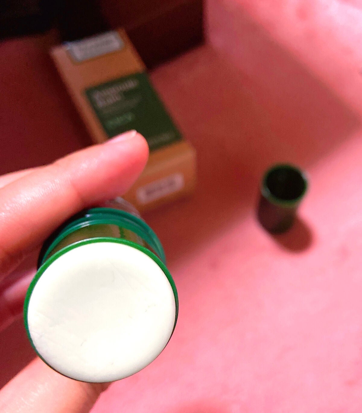 スティック美容液(CICA)/ネイチャーリパブリック/フェイスバームを使ったクチコミ(4枚目)