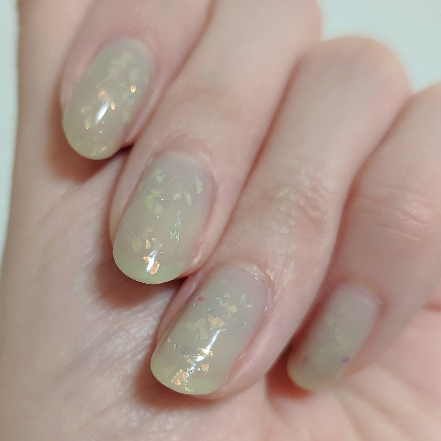 ネイル エナメル/ちふれ/マニキュアを使ったクチコミ（3枚目）