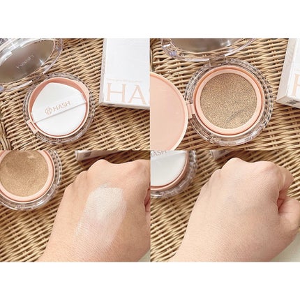 デューイーグロー フィッティング クッション/HASH/クッションファンデーションを使ったクチコミ(2枚目)