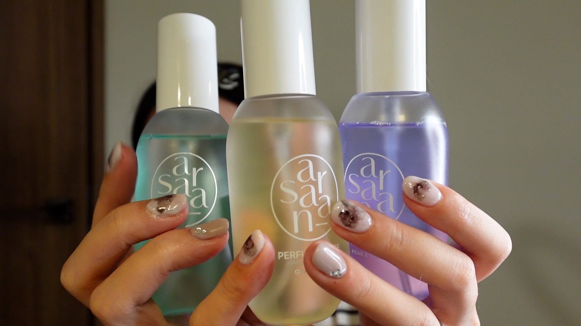 パフュームヘイズ ヘア&ボディミスト ペアー＆フリージア/SARANARA/ヘアミストを使ったクチコミ（2枚目）