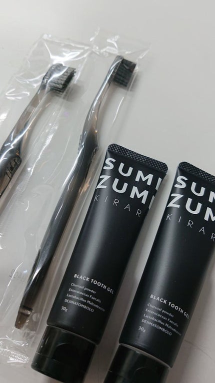 SUMIZUMI KIRARI/伊都自然工房/歯磨き粉を使ったクチコミ(3枚目)