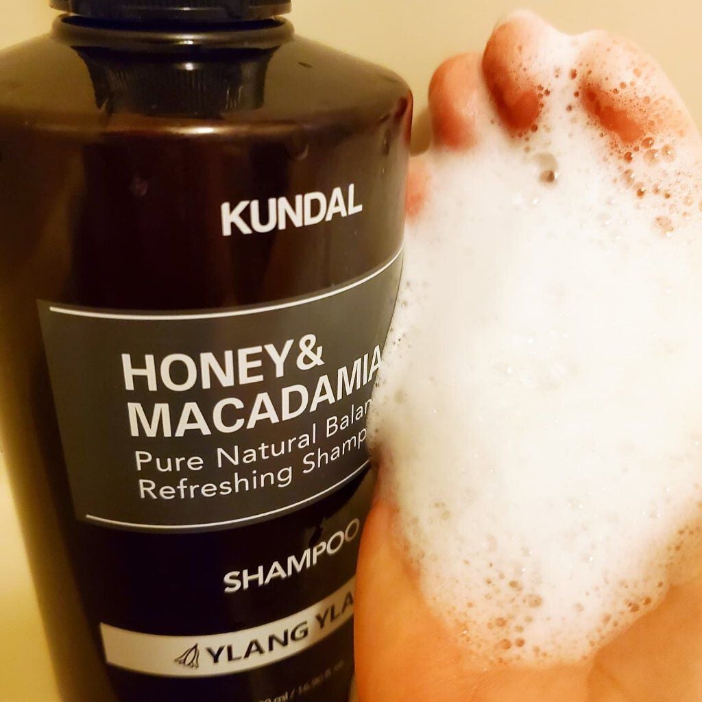 ネイチャーシャンプー/KUNDAL/市販シャンプーを使ったクチコミ(3枚目)