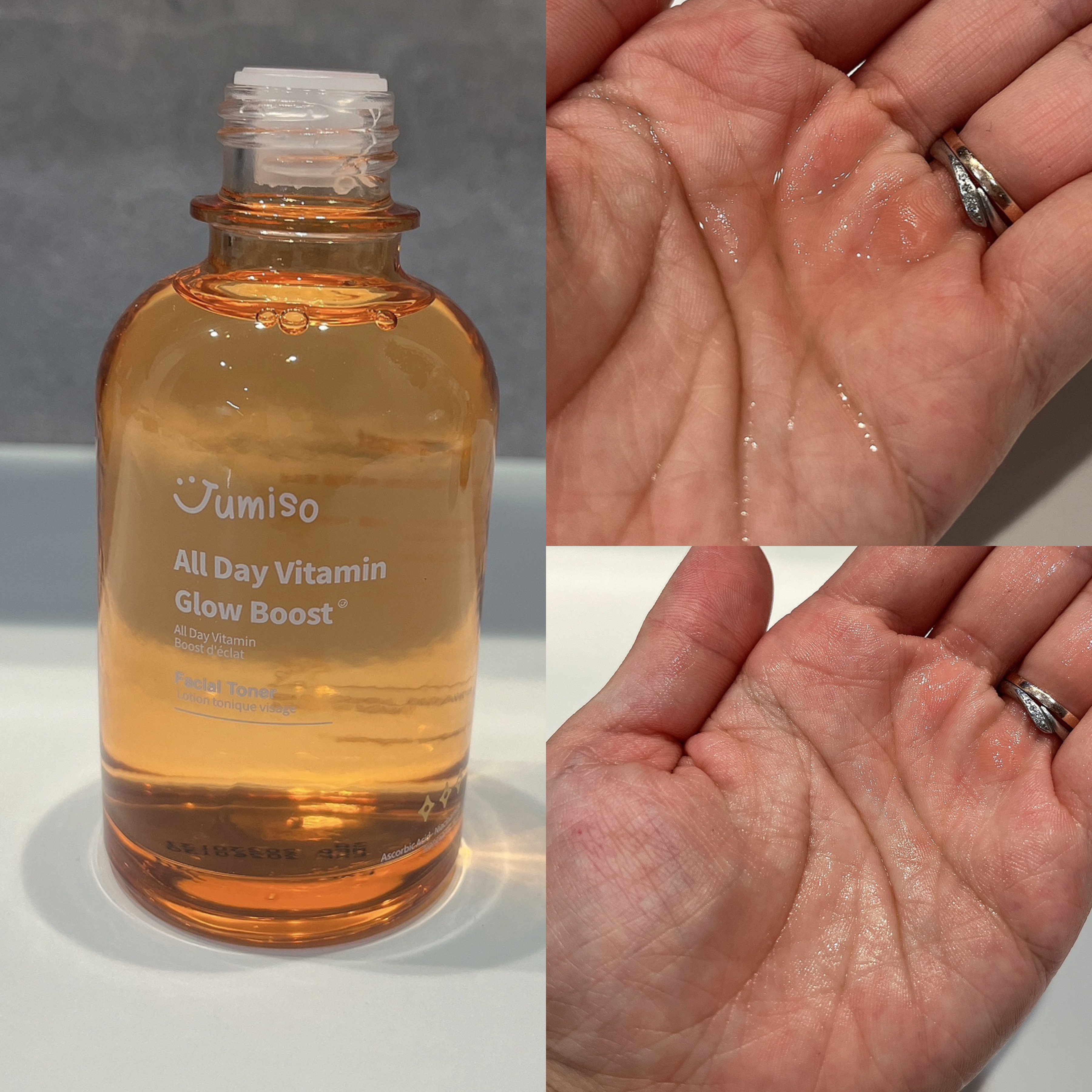 オールデイビタミンブライトニング＆バランシングフェイシャルセラム/JUMISO/美容液を使ったクチコミ（2枚目）