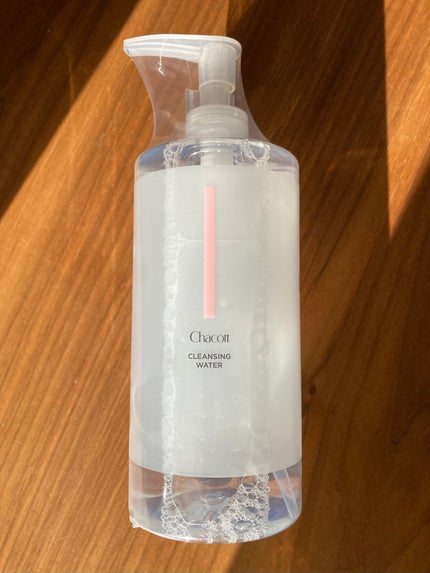 クレンジングウォーター/チャコット・コスメティクス/クレンジングウォーターを使ったクチコミ(1枚目)