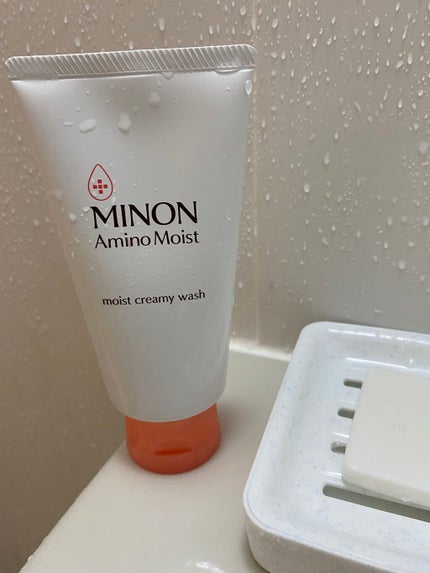 アミノモイスト モイストクリーミィ ウォッシュ/ミノン/洗顔フォームを使ったクチコミ(1枚目)