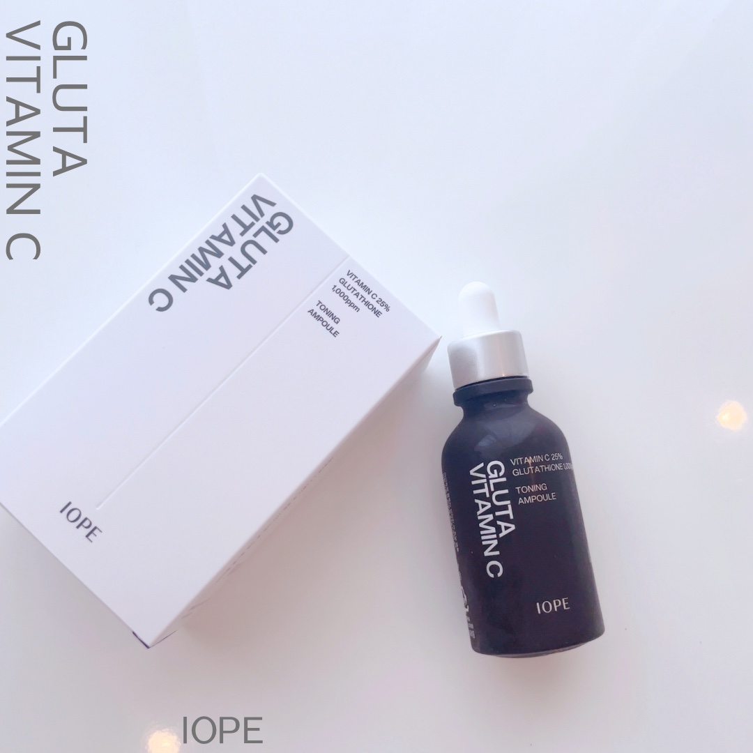 グルタ ビタミンC トーニング アンプル/IOPE/美容液を使ったクチコミ（1枚目）