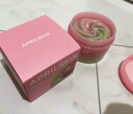 ピンクアロエメレンゲクレンザー/APRILSKIN/その他洗顔料を使ったクチコミ(1枚目)