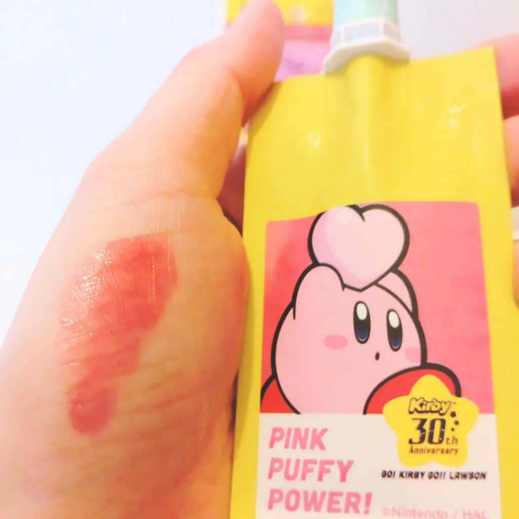 クリアリップティント/Fujiko/リップティントを使ったクチコミ（3枚目）