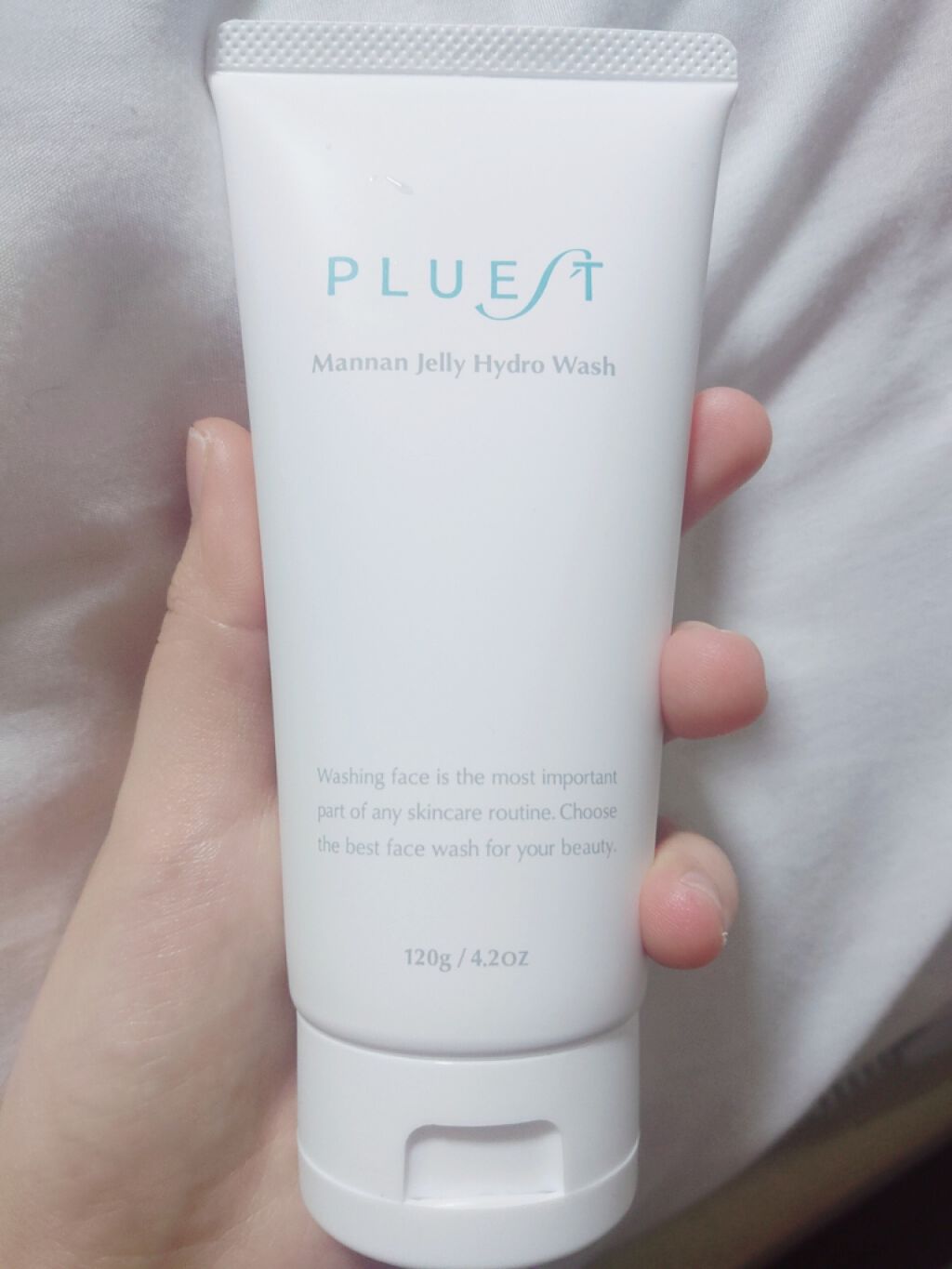 マンナンジェリーハイドロウォッシュ/PLUEST/洗顔料を使ったクチコミ(1枚目)