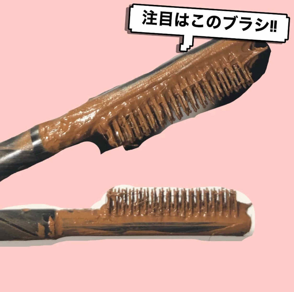 ブロウボリューマイザー/ETUDE/眉マスカラを使ったクチコミ（2枚目）