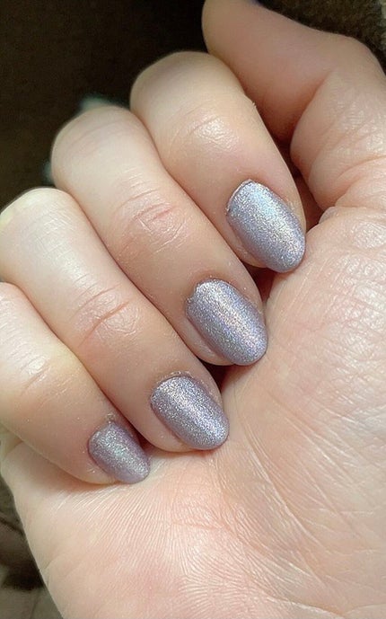 ネイルホリック リミテッドカラー Popping Sugar/ネイルホリック/マニキュアを使ったクチコミ(3枚目)