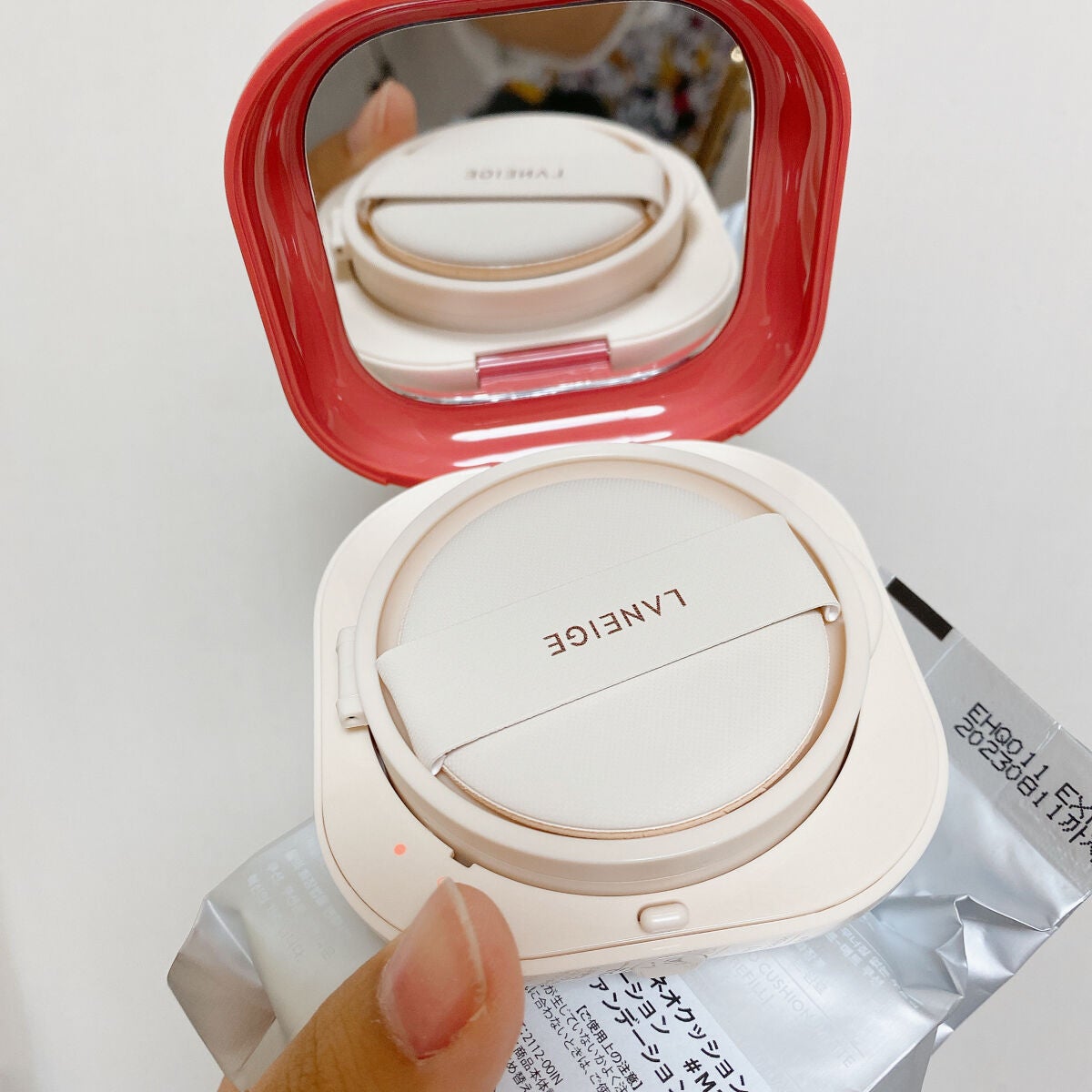 ネオクッション#BFFエディション/LANEIGE/クッションファンデーションを使ったクチコミ(2枚目)