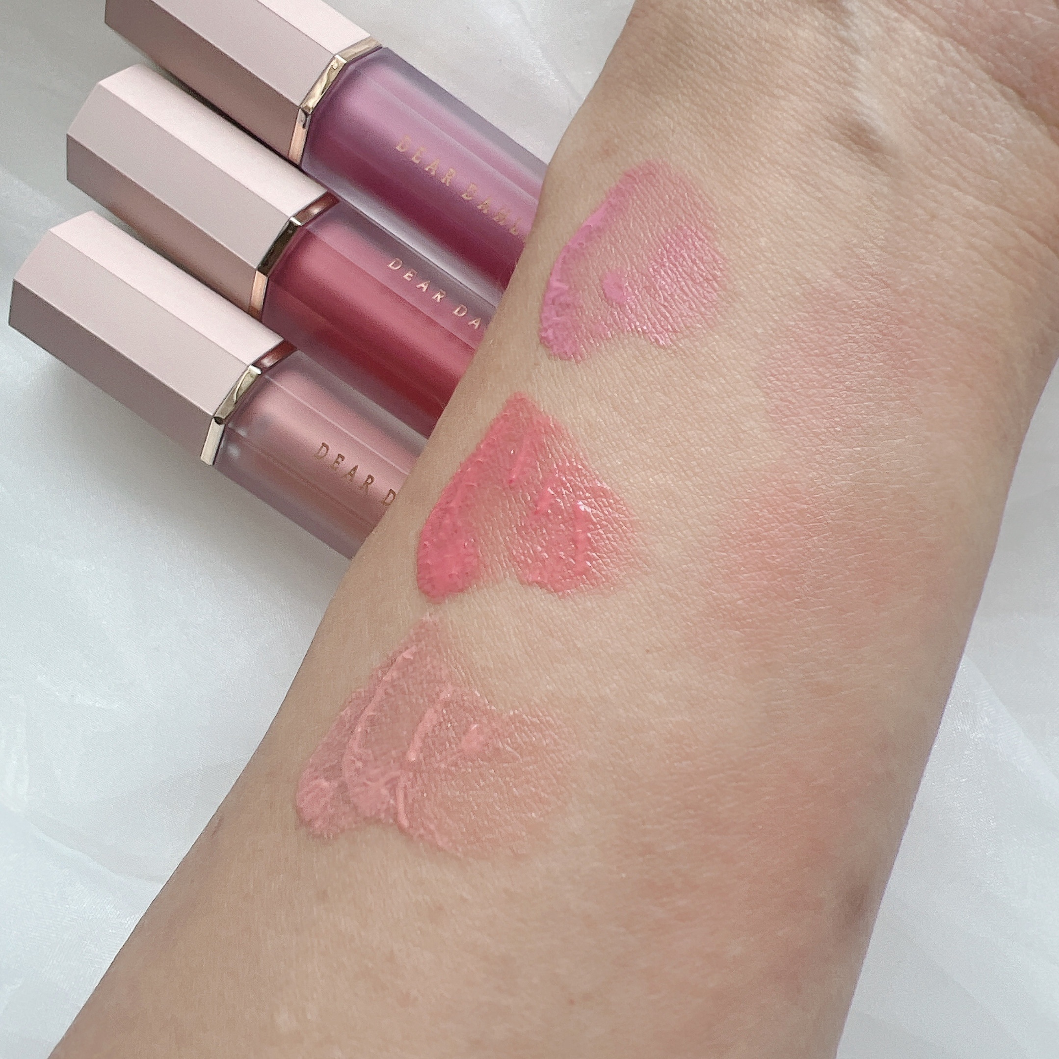 ペタルドロップリキッドブラッシャー/DEAR DAHLIA/リキッドチークを使ったクチコミ（3枚目）