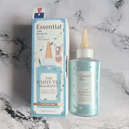 エッセンシャル ザビューティ 髪のキメ美容ウォータートリートメント ホワイトティーの香り/エッセンシャル/アウトバストリートメントを使ったクチコミ(1枚目)