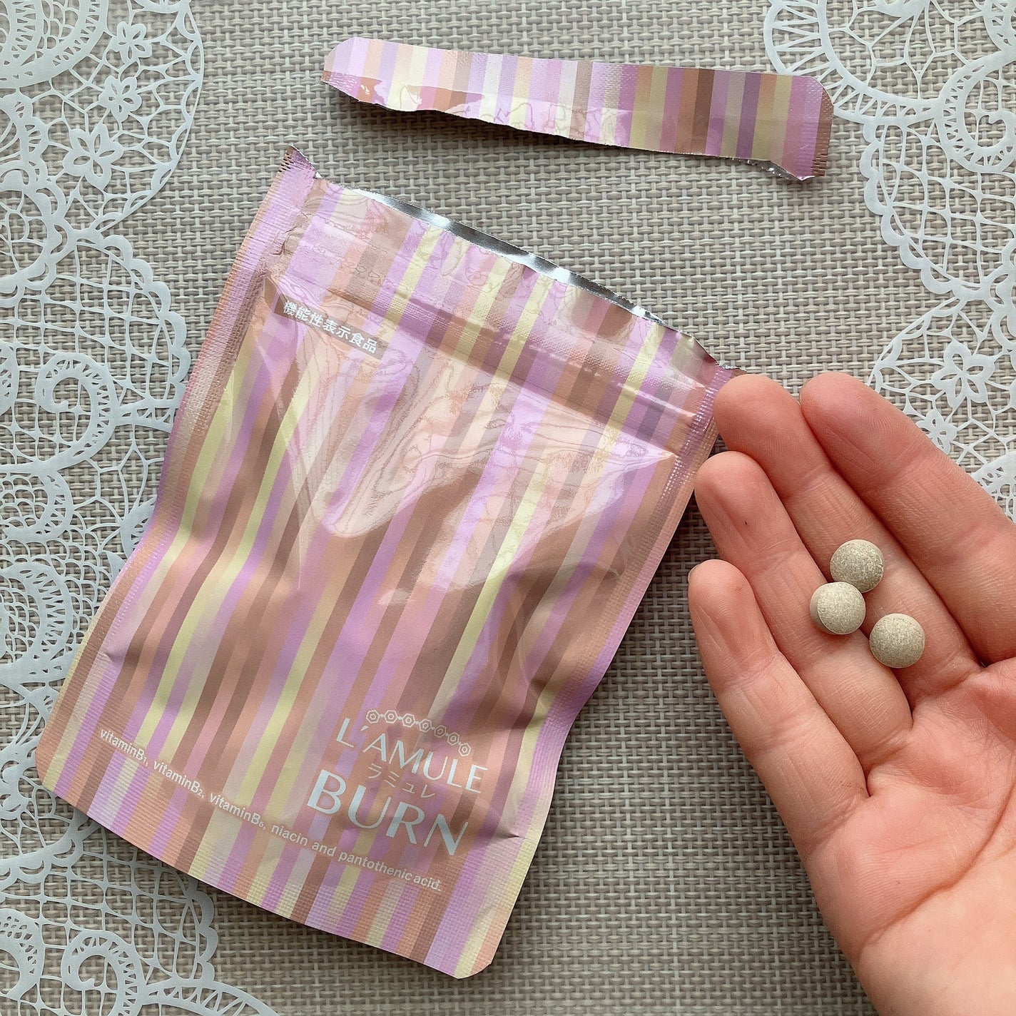 ラミュレ バーン/日本薬健/ボディサプリメントを使ったクチコミ(3枚目)