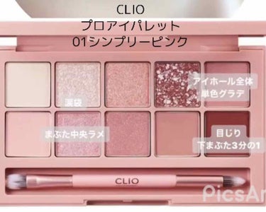 プロ アイ パレット/CLIO/アイシャドウパレットを使ったクチコミ（2枚目）