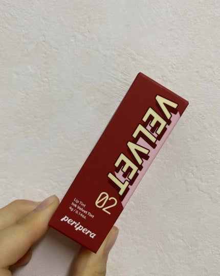 インク ベルベット/PERIPERA/口紅を使ったクチコミ(3枚目)