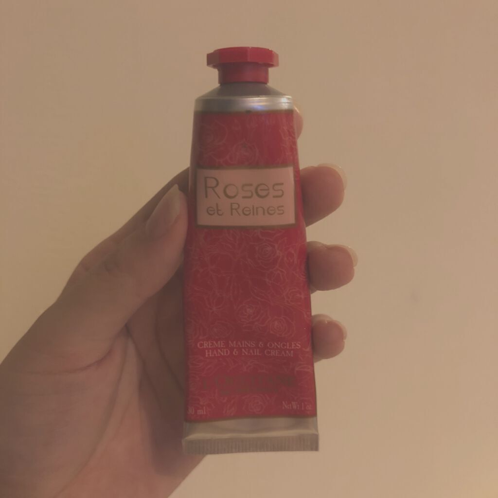 ローズ ベルベットハンド＆ネイルクリーム/L'OCCITANE/ハンドクリームを使ったクチコミ（1枚目）