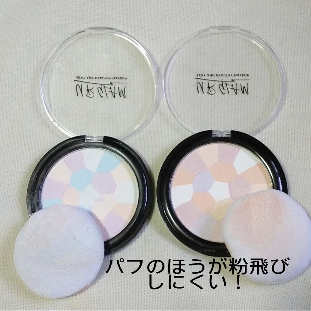 UR GLAM MARBLE FACE POWDER/U R GLAM/プレストパウダーを使ったクチコミ(3枚目)