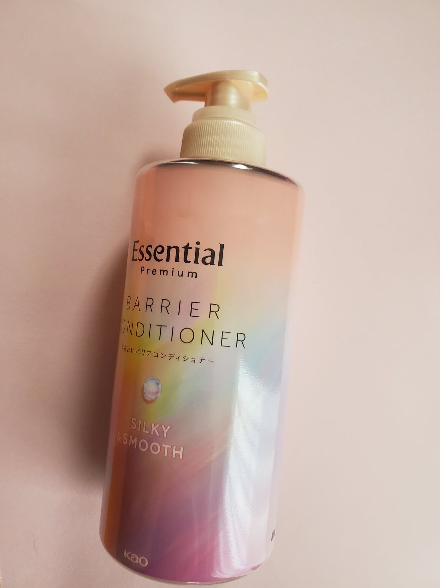 エッセンシャルプレミアム バリアシャンプー・コンディショナー シルキー&スムース/エッセンシャル/市販シャンプーを使ったクチコミ(4枚目)