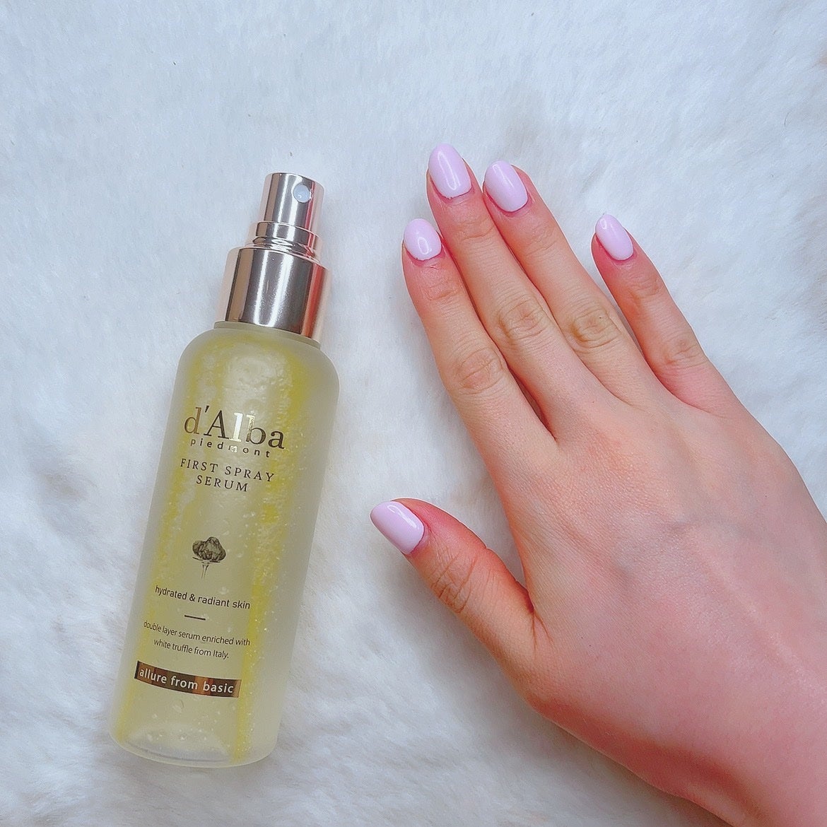 ダルバ ホワイトトリュフファーストスプレーセラム/ダルバ/ミスト状化粧水を使ったクチコミ(3枚目)