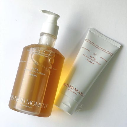 リフレッシュモーメントパフュームシャンプー/トリートメント Fig Fog/Free Moment /市販シャンプーを使ったクチコミ(2枚目)