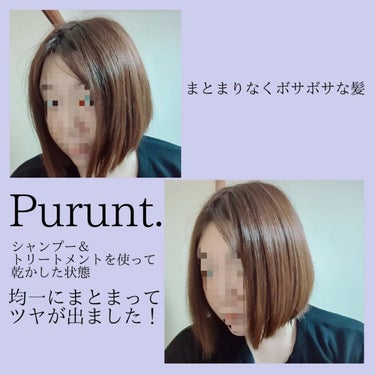 プルント モイストリッチ美容液シャンプー／モイストリッチリペア美容液トリートメント/Purunt./シャンプー・コンディショナーを使ったクチコミ（2枚目）