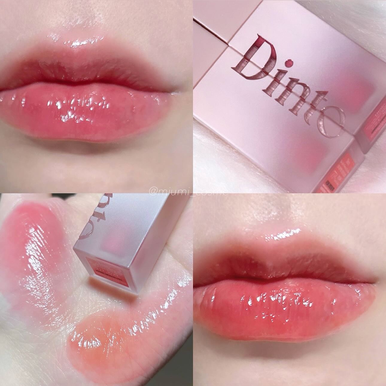 Dinto様よりル・シャボテコレクションをいただきました🐈‍⬛

#ブラーゼリーボリュームリップティント
#ブラーゼリープランピングリップティント

・

771 : Pink Gelée - 猫の肉球のようなピュアピンク

772 : 