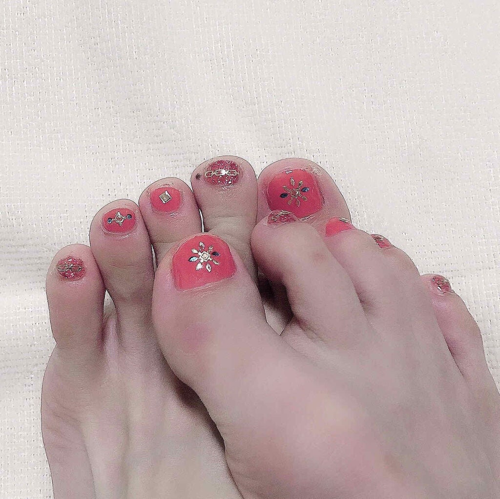 ネイルシール/DAISO/ネイルシールを使ったクチコミ(3枚目)