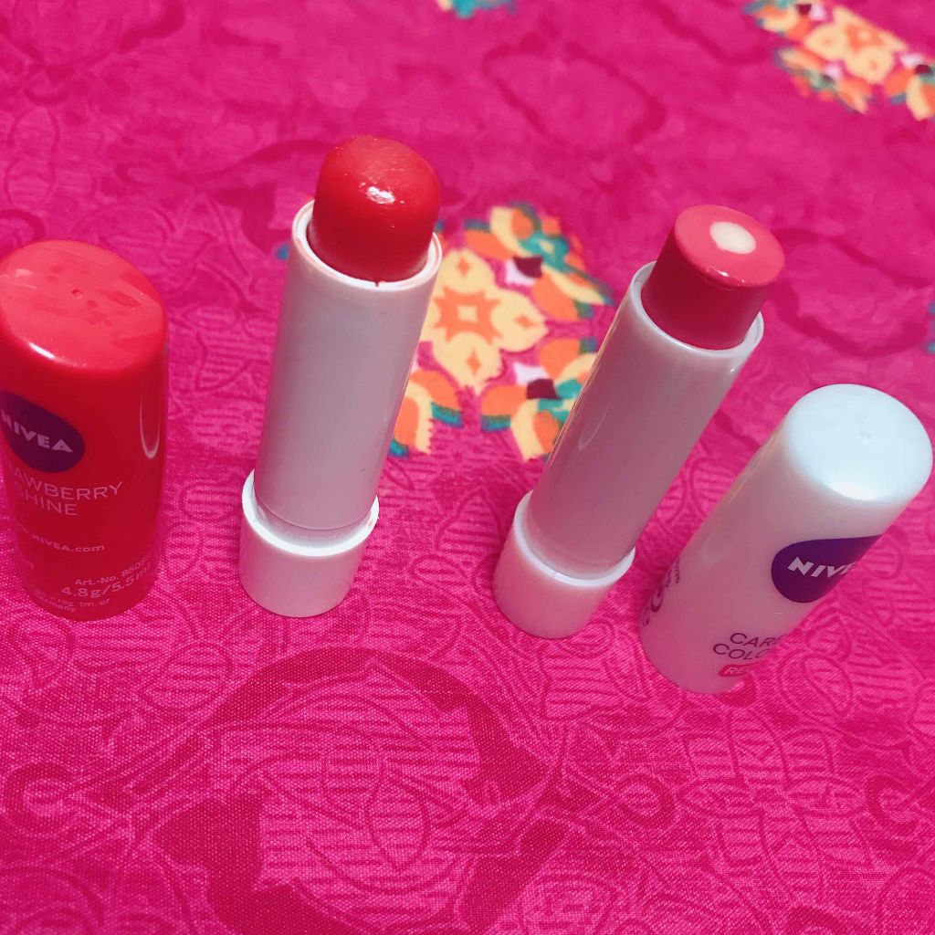 ニベア リップケアシャインシリーズ(韓国限定)/NIVEA(海外)/リップクリームを使ったクチコミ(2枚目)