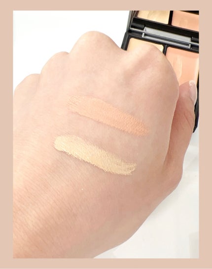 &be ファンシーラー/&be/パレットコンシーラーを使ったクチコミ(4枚目)