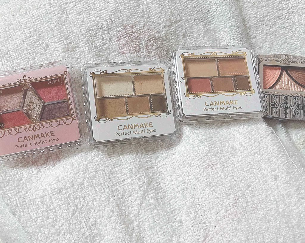 ジューシーピュアアイズ/キャンメイク/アイシャドウパレットを使ったクチコミ(1枚目)