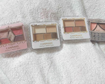 ジューシーピュアアイズ/キャンメイク/アイシャドウパレットを使ったクチコミ(1枚目)