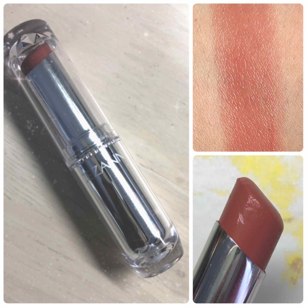 ラスティンググロスリップ/CEZANNE/口紅を使ったクチコミ(2枚目)