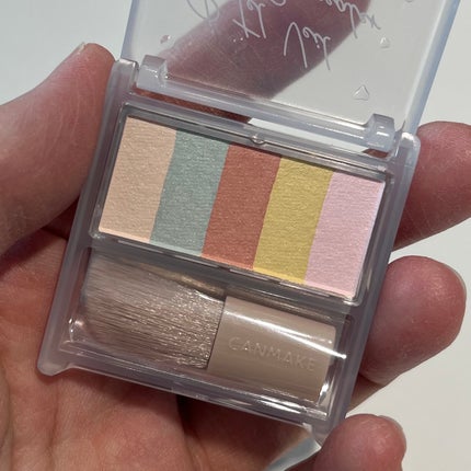 パステルヴェールコンシーラー/キャンメイク/パレットコンシーラーを使ったクチコミ(2枚目)