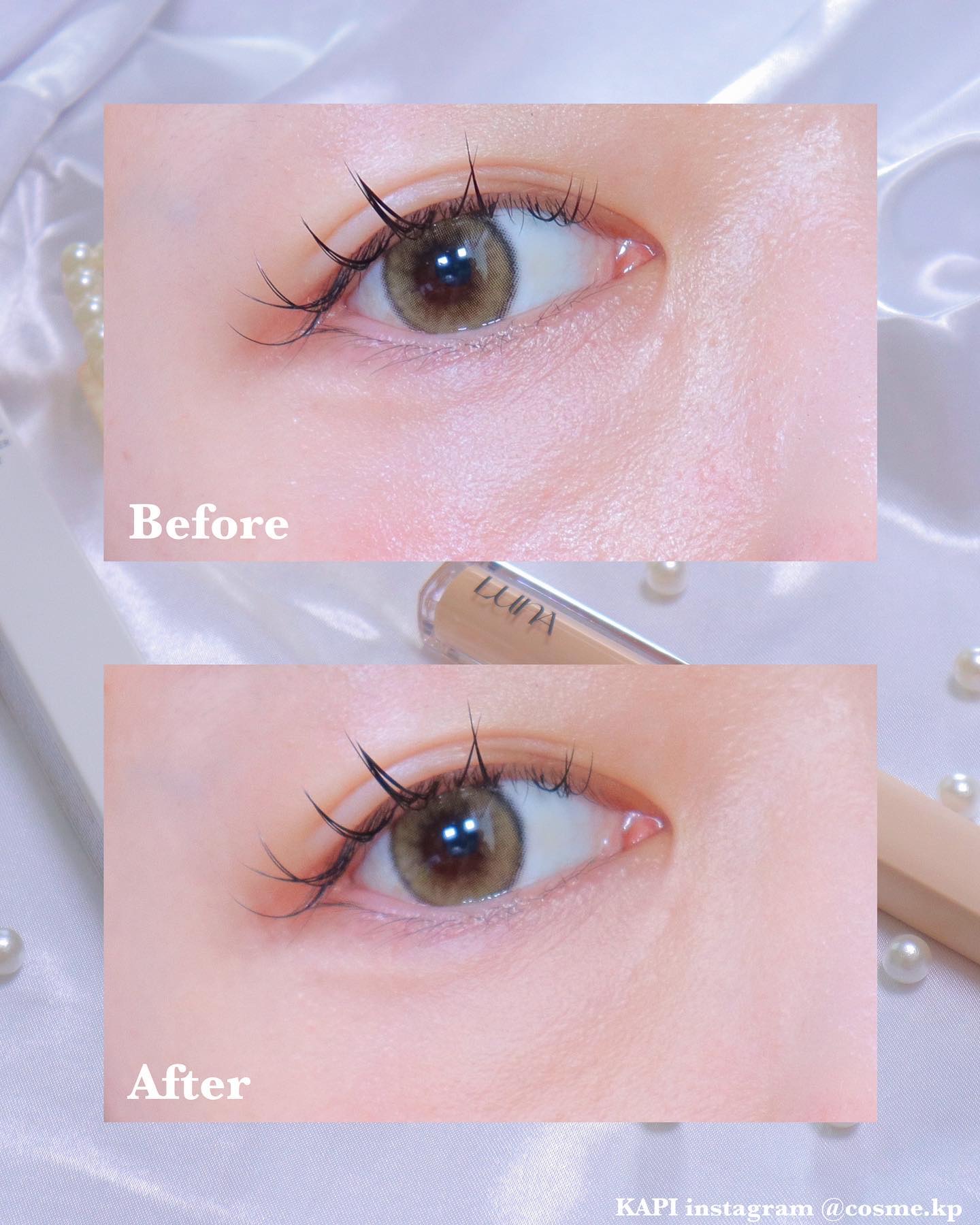 ロングラスティングチップコンシーラーフィックシングフィット/LUNA/リキッドコンシーラーを使ったクチコミ（2枚目）